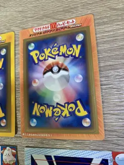 Set 2 Persian Old Back Pokemon Fan Book Promo Card Vintage Nintendo Bandai Japan - Image 5