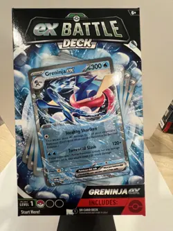 Pokemon TCG ex Battle Deck Greninja ex Factory Sealed Box 60 Card Deck New - Image 1