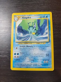 Pokemon Kingdra TCG Neo Revelation Card 19/64 Regular LP Rare - Image 1
