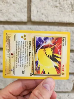 Pokemon TCG Zapdos Wizards Black Star Promos 23 Regular Promo Card - Image 3