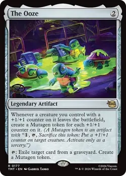 FOIL THE OOZE mtg NM Teenage Mutant Ninja Turtles 1 Rare - Image 1