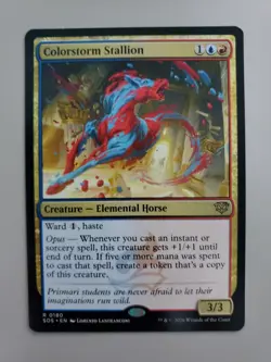 MTG Colorstorm Stallion Secrets of Strixhaven Regular Rare - Image 1