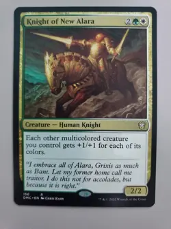 MTG Knight of New Alara Commander: Dominaria United Regular Rare - Image 1