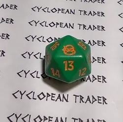 Life Counter ~ TEENAGE MUTANT NINJA TURTLES ~ Yellow Die Spindown D20 - Image 2