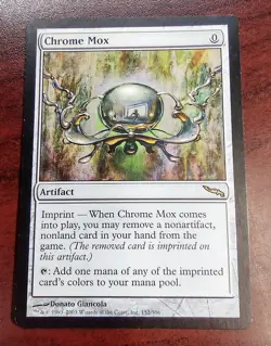 CHROME MOX x1 mtg LP Mirrodin 1 Rare - Image 1