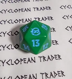 Life Counter ~ TEENAGE MUTANT NINJA TURTLES ~ BLUE Die Spindown D20 Leonardo - Image 1