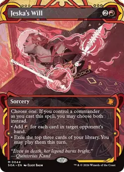 JESKA'S WILL x1 mtg NM-M Secrets of Strixhaven Mystical Archive 1 Mythic - Image 1