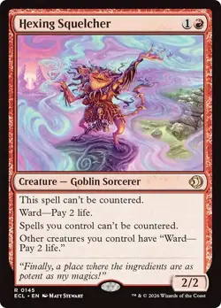 HEXING SQUELCHER x1 mtg NM-M Lorwyn Eclipsed 1 Rare - Image 1