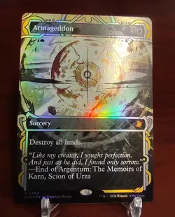 FOIL ARMAGEDDON x1 mtg NM Secrets of Strixhaven Mystical Archive 1 Mythic - Image 1
