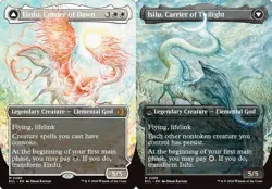 Borderless EIRDU, CARRIER OF DAWN // ISILU mtg NM-M Lorwyn Eclipsed 1 Mythic - Image 1