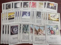 mtg Vintage White Lot Revised Serra Angel White Knight Disenchant Holy Strength - Image 2