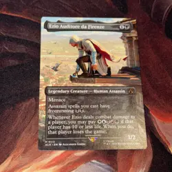 Ezio Auditore Da Firenze X1 Mtg Assassin’s Creed Nm Borderless 0113 - Image 1