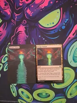 MTG Escape Tunnel Hand Painted Alter 1 Of 1 - Image 2