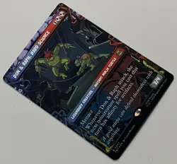 MTG TMNT Don & Raph Legendary Creature RARE FOIL #0243 - Image 2