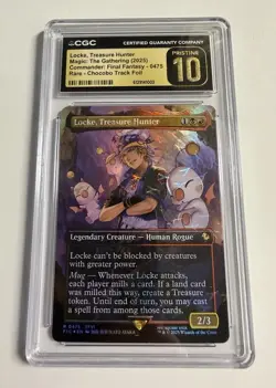 2025 MAGIC: THE GATHERING #0475 LOCKE, TREASURE HUNTER CGC 10 PERFECT - Image 1