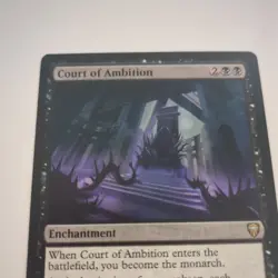 MTG Court of Ambition Commander Legends 114/361 Regular Rare W1 - Image 2