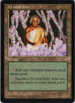 MTG Crystal Vein Mirage Regular Uncommon, Never Played - Image 1