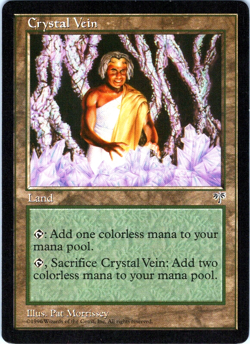 MTG Crystal Vein Mirage Regular Uncommon, Never Played - Image 2