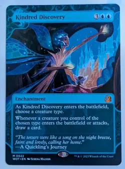 Kindred Discovery Wilds of Eldraine: Enchanting Tales WOT #22 Regular LP - Image 1