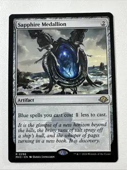 Sapphire Medallion Modern Horizons 3 Regular - Image 1