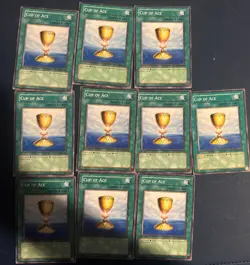 YUGIOH CUP OF ACE LODT-EN050 Unlimited COMMON X10 (LP) (10 Card Lot) Some Are NM - Image 1