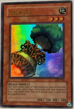Yu-Gi-Oh FIBER JAR Ultra Rare Holo Card LOD-056 - Image 1