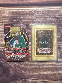 YU-GI-OH RULEBOOK VERSION 3.0 & DECK ZONE konami - Image 1
