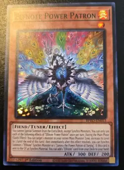 Elfnote Power Patron BPRO-EN013 1st Edition Super Rare Burst Protocol Yu-Gi-Oh! - Image 1