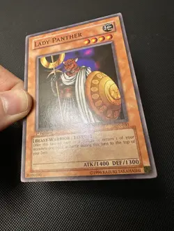 Lady Panther - LON-030 - Common - 1st Edition Yugioh Card NA English Vintage - Image 3