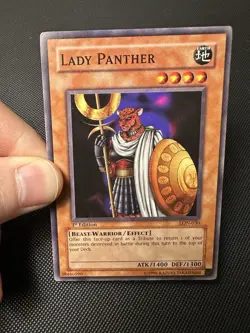 Lady Panther - LON-030 - Common - 1st Edition Yugioh Card NA English Vintage - Image 4