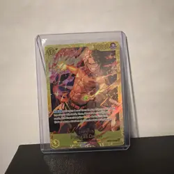 One Piece CCG - OP07-119 (reprint) Portgas.D.Ace SEC NM Alt Art Foil ENGLISH - Image 1