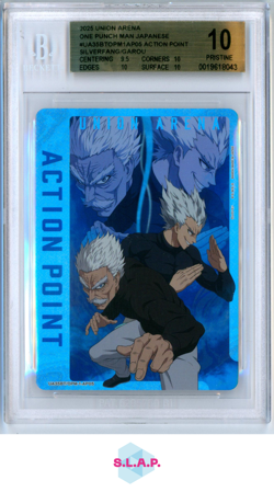 ACTION POINT SILVERFANG/GAROU 2025 UNION ARENA TCG ONE PUNCH MAN JAP BGS 10 - Image 1