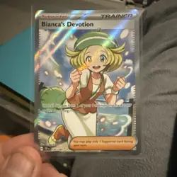 Pokemon Biancas Devotion Trainer Temporal Forces Full Art Card 197/162 - Image 1