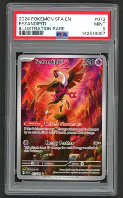 Pokemon Cards - PSA 9 Fezandipiti 073/064 - Shrouded Fable - MINT - PSA9 - Image 1