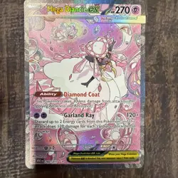 Pokemon Ascended Heroes Mega Diancie Ex SIR NM English Pokemon Card - Image 1