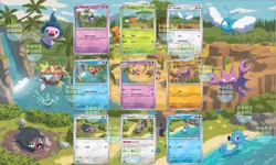 Pokemon Illus. HYOGONOSUKE (9 CARDS, UNCUT) Connecting Art Cards! 🖼 - Image 1