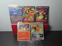 Pokemon Charizard Lot Of 5 Cards 2020-2025 - Image 1
