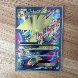 Pokemon M Manectric EX Mega Promo Holo Alternate Art 024A/119 210HP TCG Card - Image 1