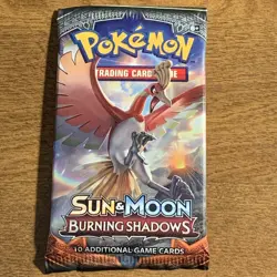 Pokemon TCG: Sun & Moon-Burning Shadows Booster Pack (10 Cards) 820650802300 - Image 1