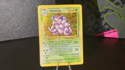 Pokemon Nidoking Base Set Holo Rare 11/102 HP90 English Card - Image 1