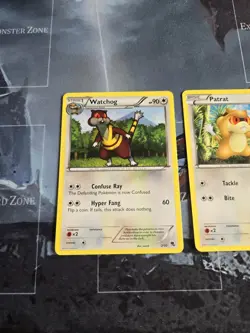 Watchog 2 & Patrat 12 BW Trainer Kit: Excadrill & Zoroark Pokemon Card Lot - Image 3