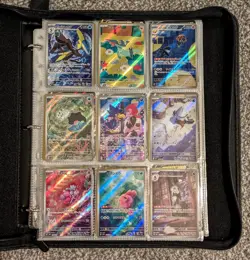 Pokemon TCG Full Binder Collection Bundle Job Lot - 380+ Cards Japanese EX AR V - Image 1