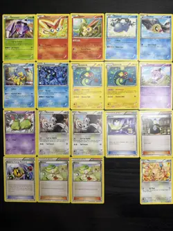 Pokemon TCG Black & White 18 Card Lot BW Base–Radiant Collection NM-HP Victini - Image 2