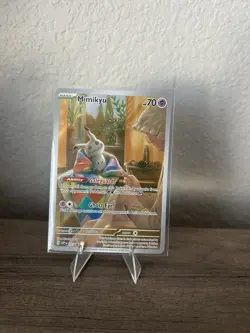 Pokemon TCG Mimikyu Scarlet & Violet Promo Card 075/Promo Near Mint Condition - Image 1