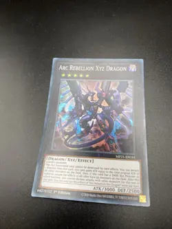 MP21-EN191 Arc Rebellion Xyz Dragon Super Rare 1st Edition Mint YuGiOh Card - Image 1