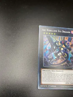 MP21-EN191 Arc Rebellion Xyz Dragon Super Rare 1st Edition Mint YuGiOh Card - Image 3