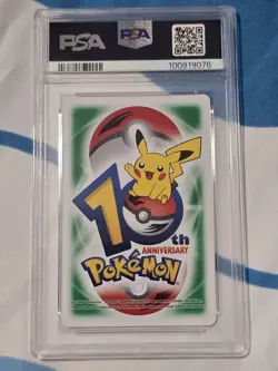 2006 Pokemon 10th Anniversary Playing Cards Quilava Jack Of Clubs PSA 9 - Image 2