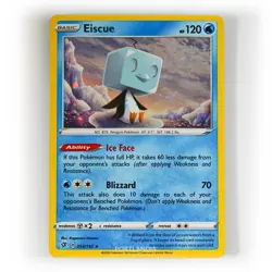 Pokemon - Eiscue Cosmos Holo - 054/192 - SWSH Rebel Clash - Promo Card - Image 1