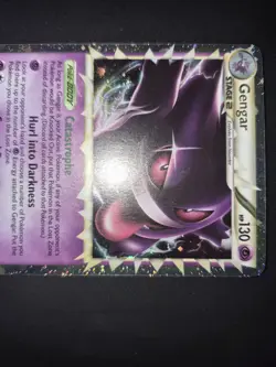 Pokemon Card Gengar Prime 94/102 HGSS Triumphant Holo 2010 - Image 3