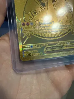 Mega Charizard Y 294/217 Ascended Heroes Hyper Rare Gold Card Pokemon TCG NM - Image 2